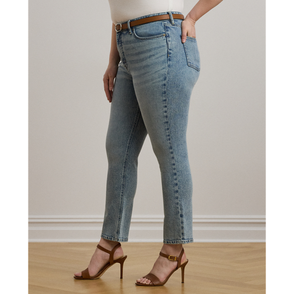 High-Rise Straight Ankle Jean