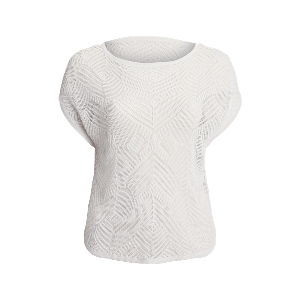 売れ筋商品|||ラルフローレン カットソー トップス レディース Women's Rib-Knit Cotton-Blend Elbow-Sleeve Tee Blue Lapis Rib-Knit Cotton-Blend Elbow-Sleeve Tee