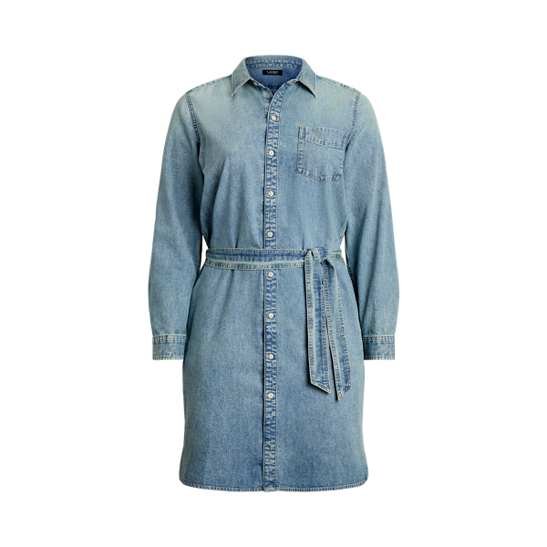 Belted Denim Shirtdress for Women | Ralph Lauren® OM