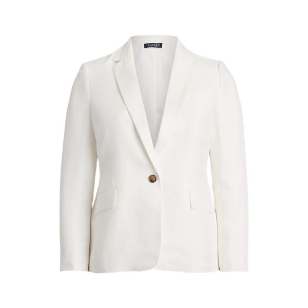 Glen Check Double-Breasted Wool Blazer