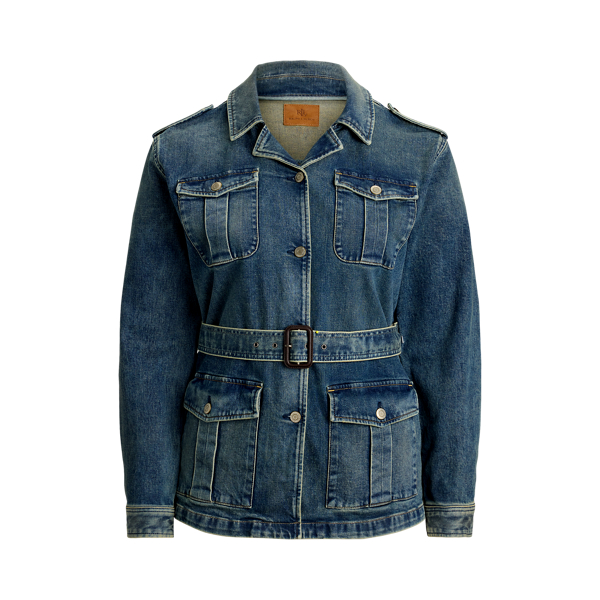Belted Denim Field Jacket for Women | Ralph Lauren® PE