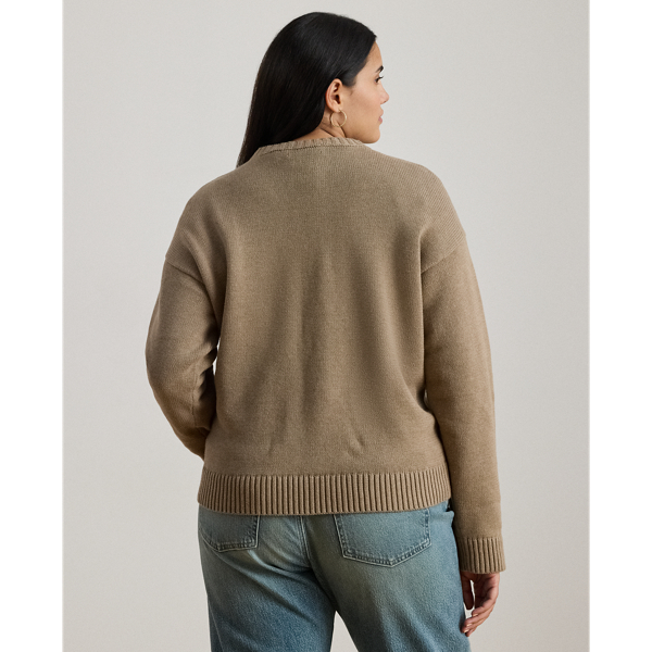 Intarsia-Knit English Setter Sweater