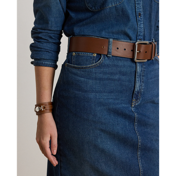 Denim Midi Skirt