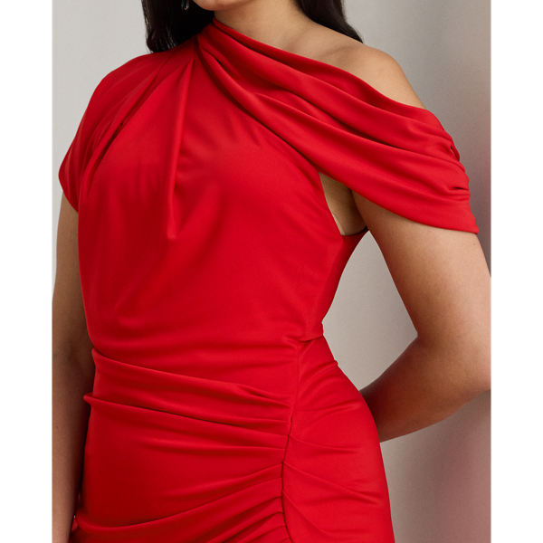 Stretch Jersey Off-the-Shoulder Dress