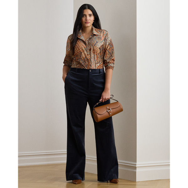 Classic Fit Paisley Crepe Shirt