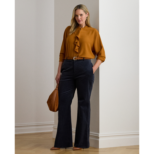 High-Rise Corduroy Flare Pant