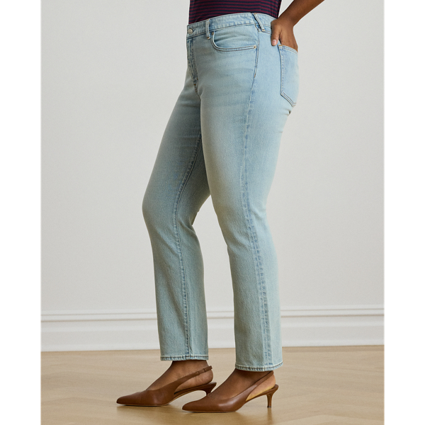 Mid-Rise Straight Ankle Jean