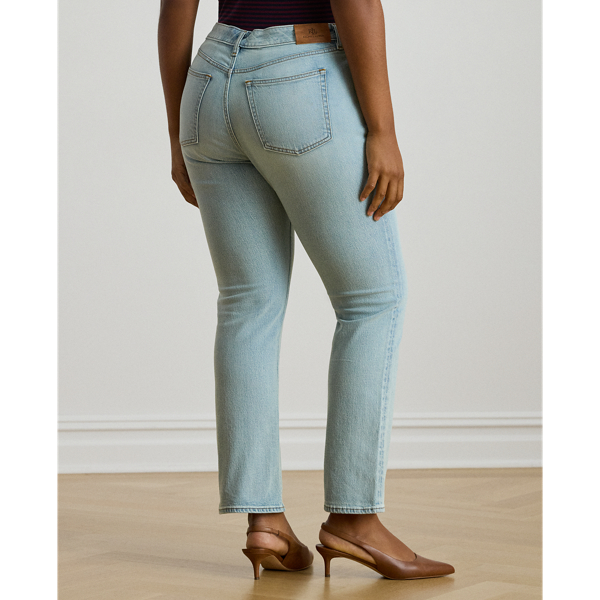 Casseah Wash Mid-Rise Straight Ankle Jean Lauren Woman 6