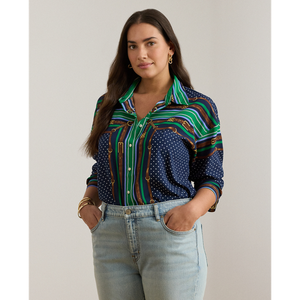 Plus Size Blouses & Shirts | Ralph Lauren