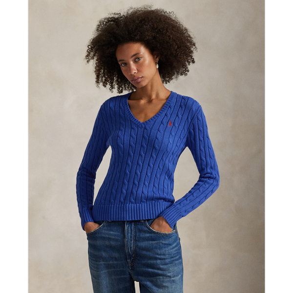 Pull torsadé col en V