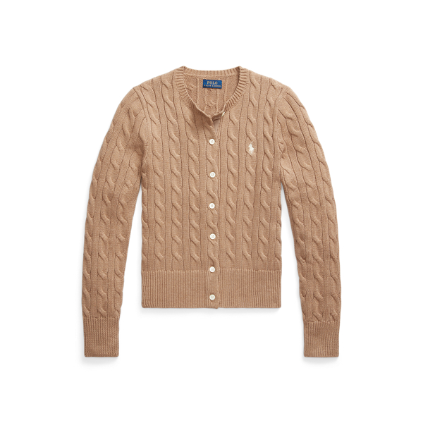 Cardigan en coton torsadé