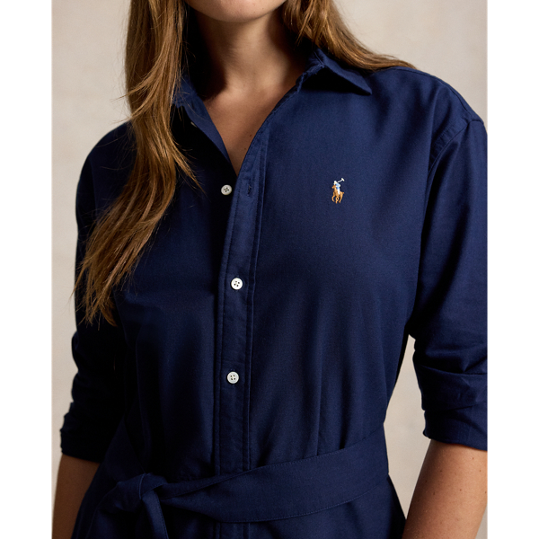Hemdkleid aus Baumwolloxford Polo Ralph Lauren in Newport-Navy 5