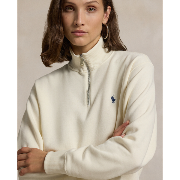 Fleece quarter zip womens sale