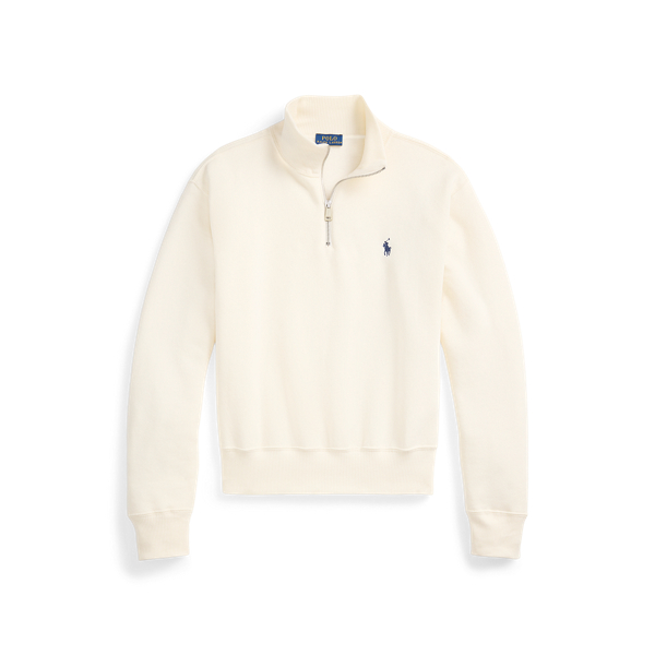 Women's polo quarter zip sweater sale