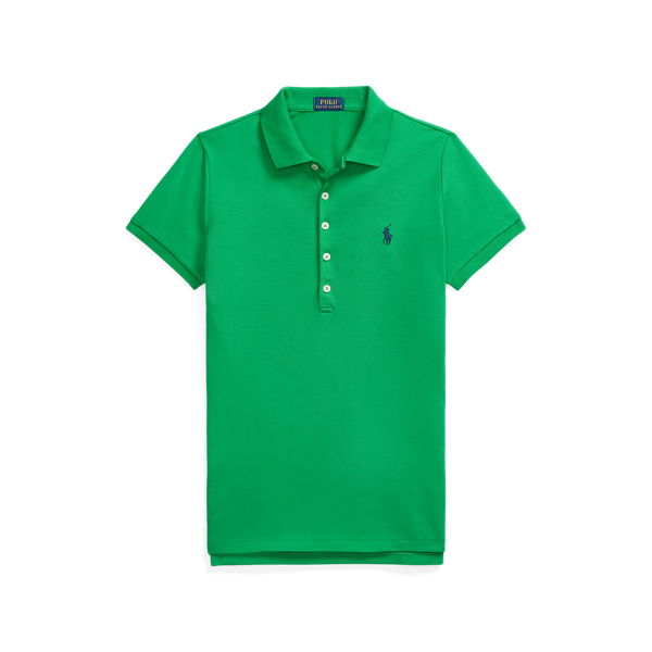 Polo en coton stretch Slim Fit