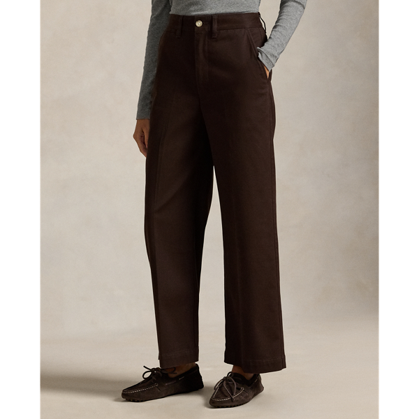 ワイドレッグ チノ パンツ | ラルフ ローレン公式オンラインストア