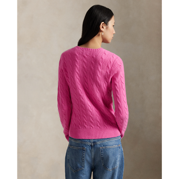 ケーブル ウールカシミヤ クルーネック セーター | ラルフ ローレン