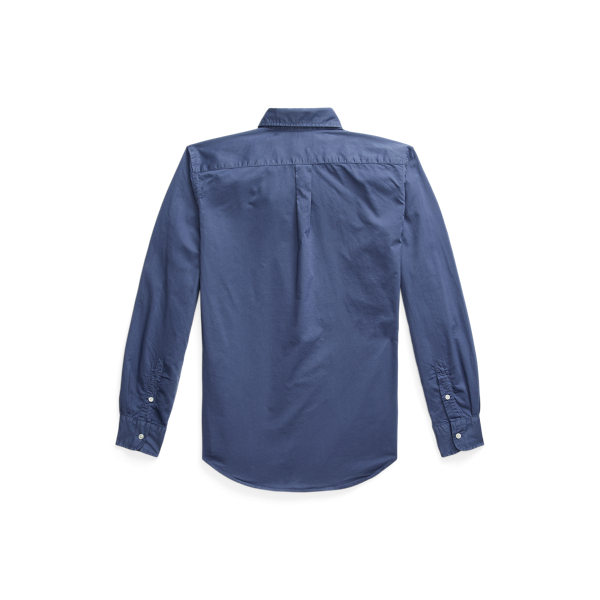 Light Navy Relaxed Fit Cotton Twill Shirt Polo Ralph Lauren 2