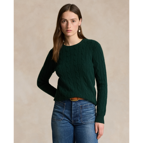 Cable-Knit Cashmere Sweater