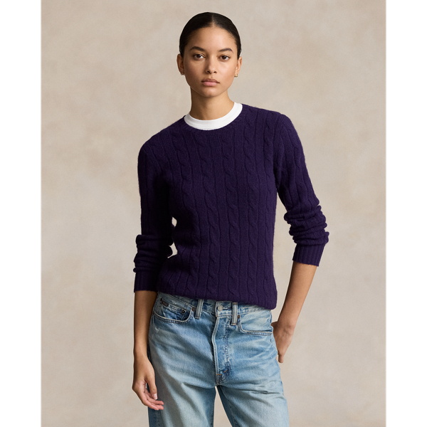 Cable-Knit Cashmere Sweater