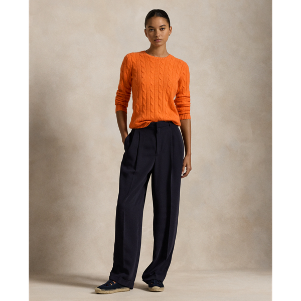 Cable-Knit Cashmere Jumper