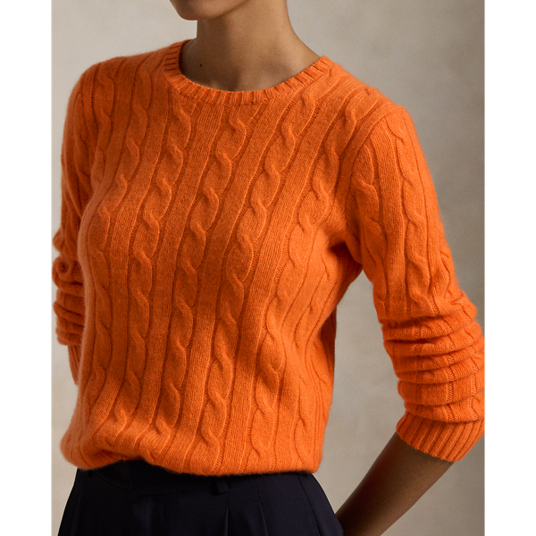 Cable-Knit Cashmere Jumper