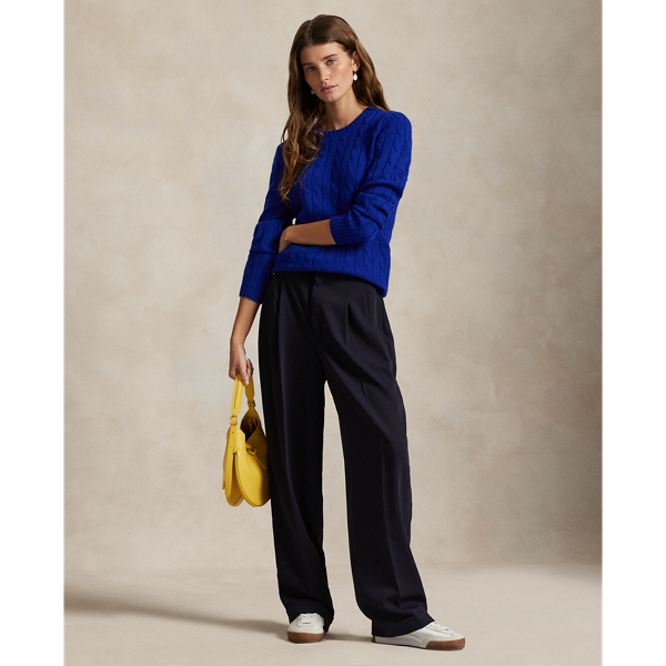 The Iconic Cable-Knit Cashmere Sweater