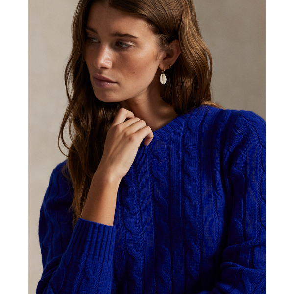 The Iconic Cable-Knit Cashmere Sweater