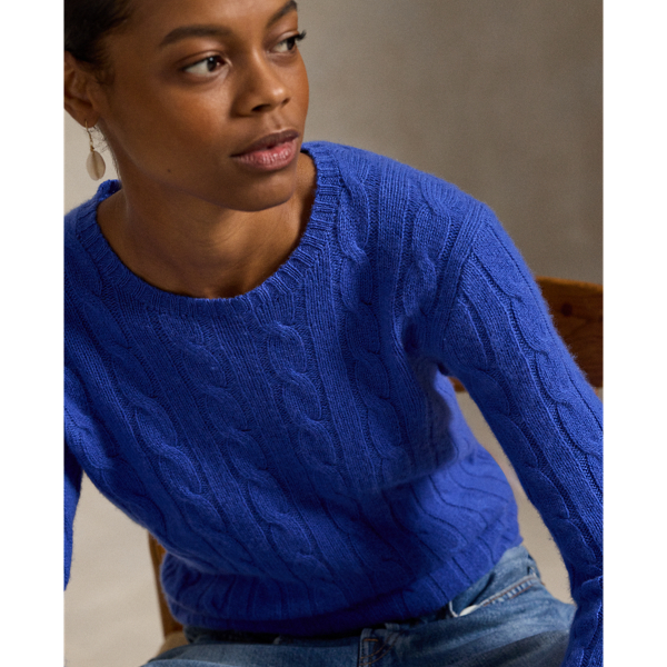 Cable-Knit Cashmere Sweater