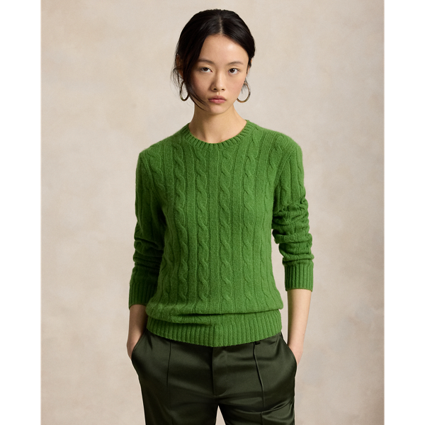 The Iconic Cable-Knit Cashmere Sweater