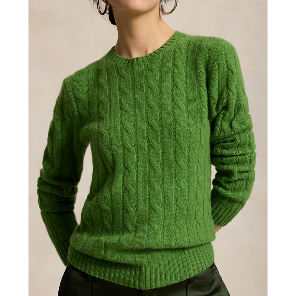 The Iconic Cable-Knit Cashmere Sweater