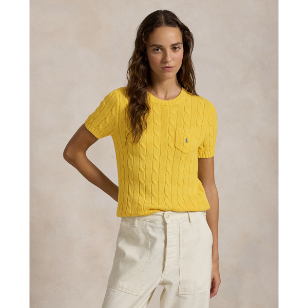 Women s Yellow Sweaters Ralph Lauren