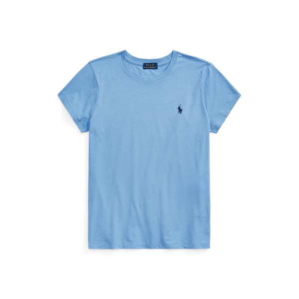 Cotton Jersey Crewneck T-Shirt Polo Ralph Lauren 1