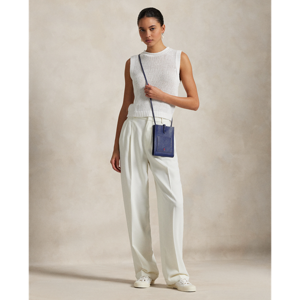 Linen-Cotton Sleeveless Sweater Tank | Ralph Lauren