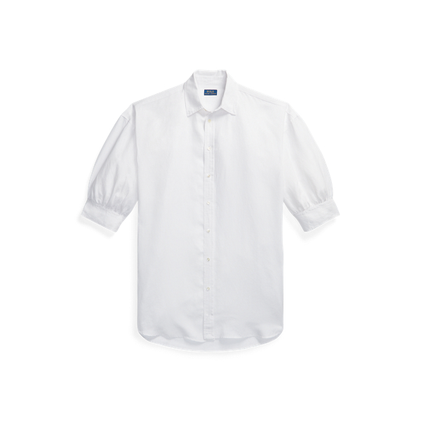 Linen Silk Twill Shirt for Women Ralph Lauren UK