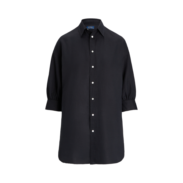 Hemd aus Leinen-Seiden-Twill Polo Ralph Lauren in 1