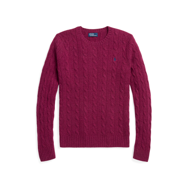 Cable-Knit Wool-Cashmere Sweater