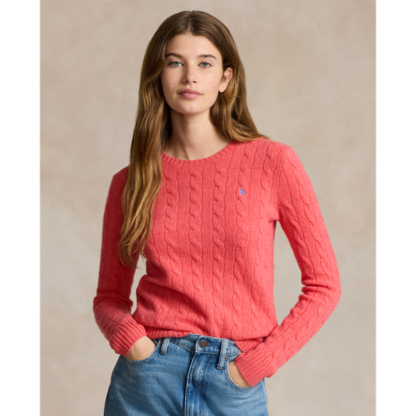 Cable-Knit Wool-Cashmere Sweater