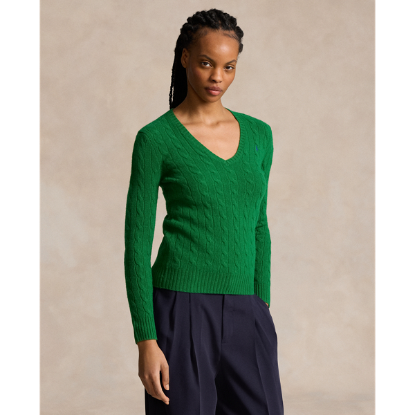 Ralph lauren green jumper on sale