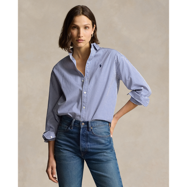 Women s Blue Polo Ralph Lauren Shirts Blouses Ralph Lauren