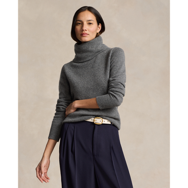 Cashmere Roll Neck Jumper