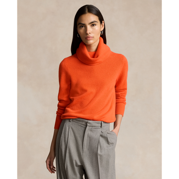 Women s Orange Sweaters Ralph Lauren