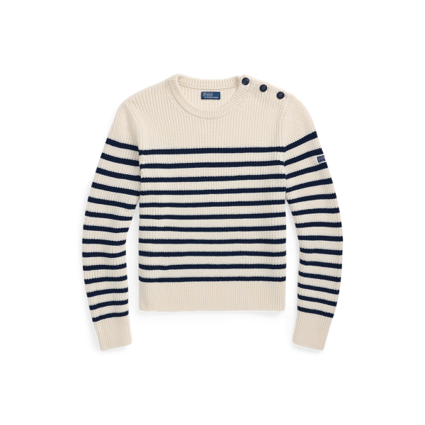 Striped Wool Crewneck Jumper