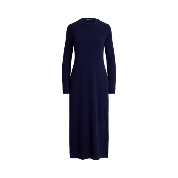 Hybrid Sweater-Pleated Midi Dress