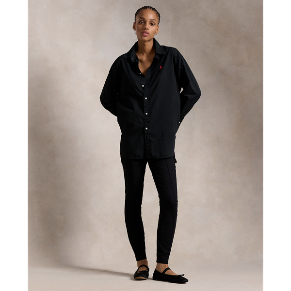 Übergroßes Hemd aus Baumwolltwill