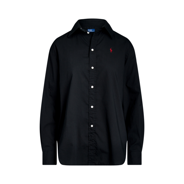 Oversize Fit Cotton Twill Shirt for Women | Ralph Lauren® JO