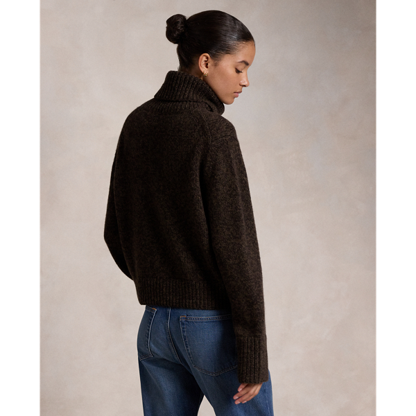 [폴로] Wool-Cashmere Turtleneck Sweater