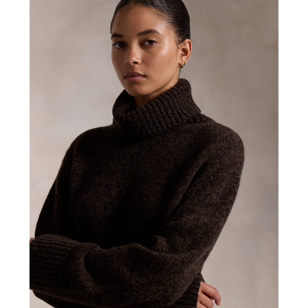 [폴로] Wool-Cashmere Turtleneck Sweater