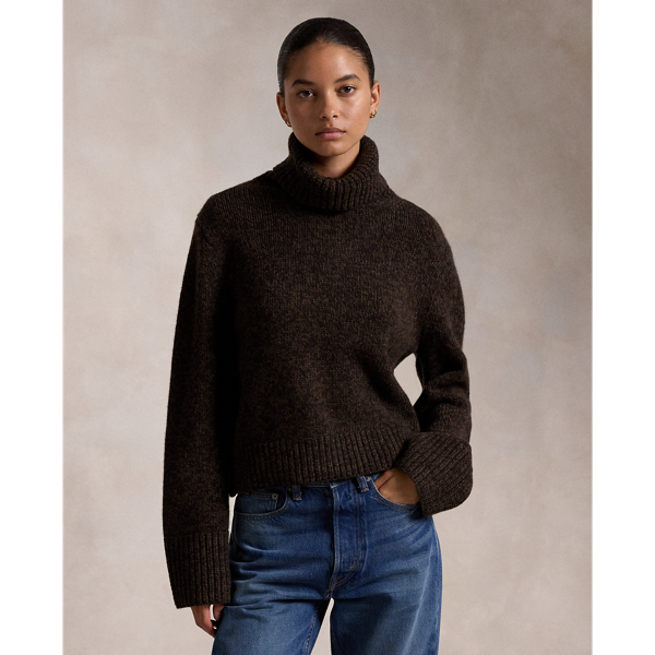 [폴로] Wool-Cashmere Turtleneck Sweater