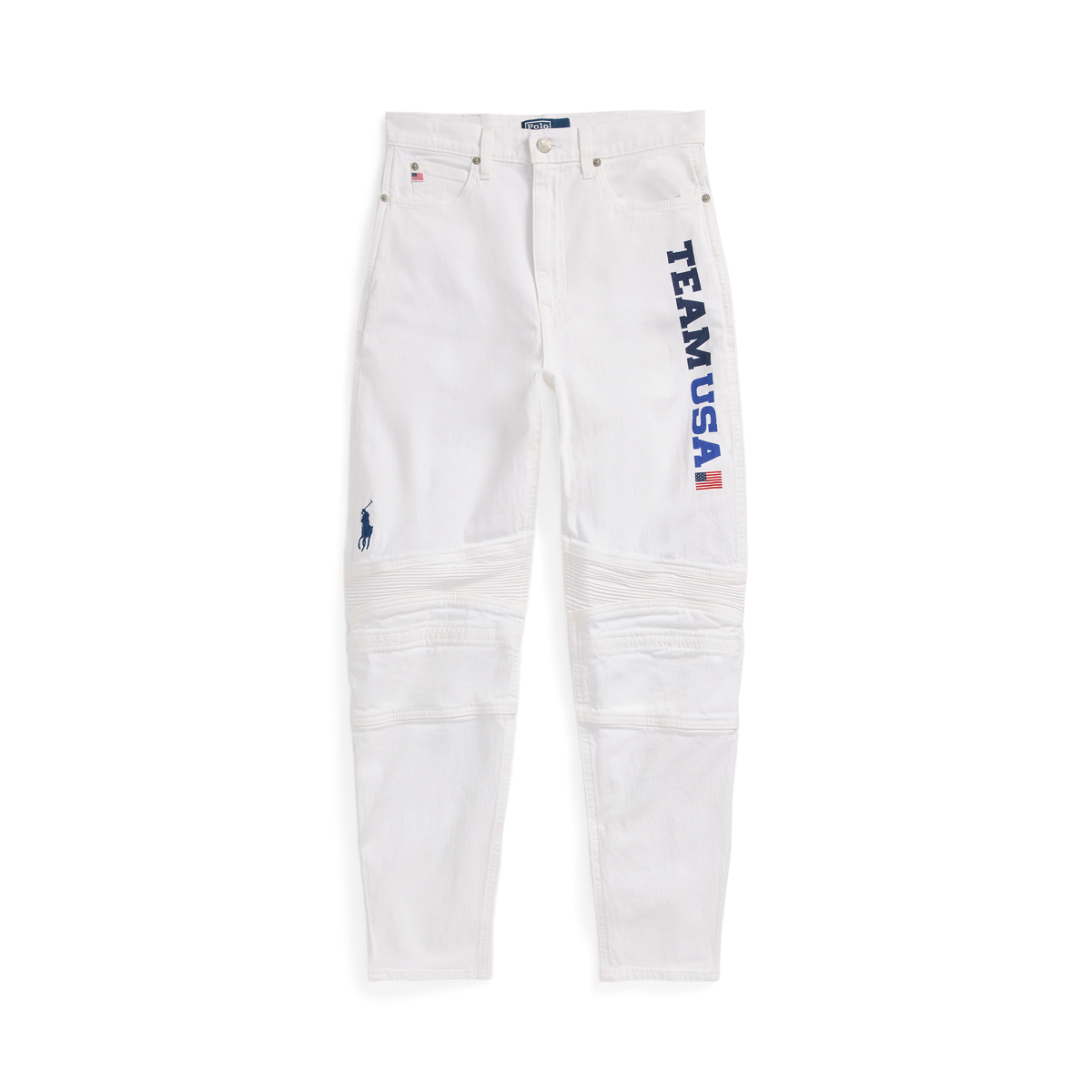 POLO RALPH hot LAUREN White Jeans Never Worn, still with store tag